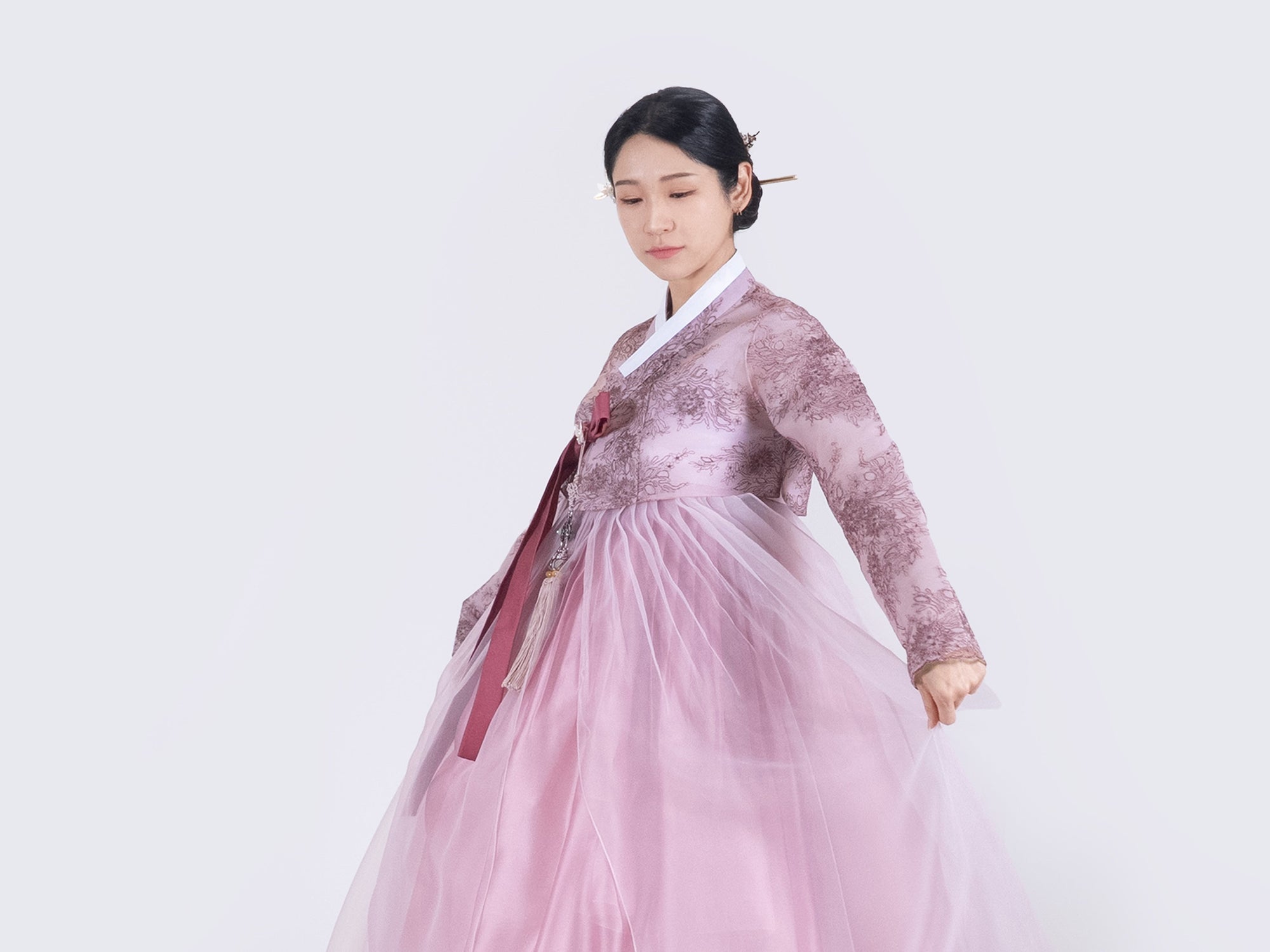 Yeon Hwa in Pink